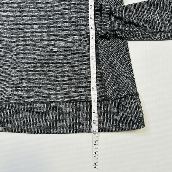 Lululemon Race Your Pace Long Sleeve Running Shirt Women's Size 8 Gray/Black - Picture 14 of 16